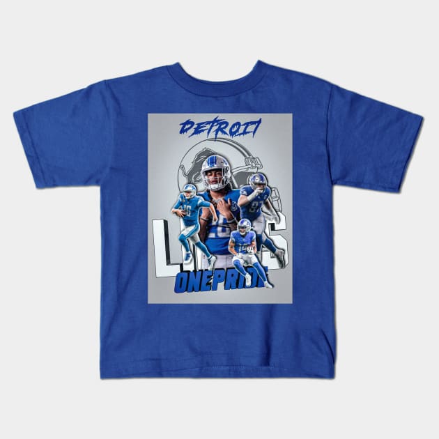 Detroit Lions Football Kids T-Shirt by NFLapparel